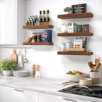 Sorbus Floating Shelves for Wall – 16 Inch Floating Shelf for Kitchen, Living - Image 5