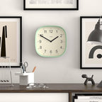 JONES CLOCKS® Sprite wall Clock | Modern Retro Rounded Square Clock | 10 inch | - Image 3