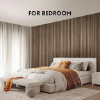 RITOLLO Wood Panels for Wall 4.92"×7.68" Acoustic Panels for Interior Wall Decor - Image 5