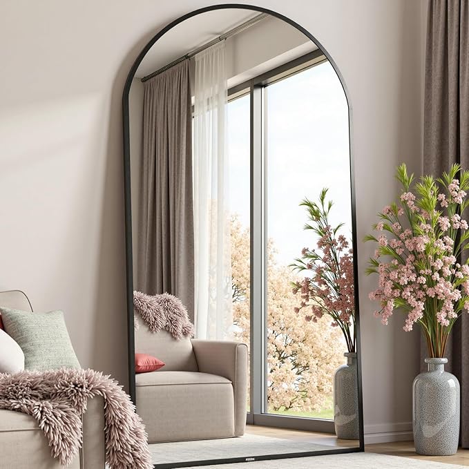 Dewfig Full Length Mirror, Large Floor Mirrors - Image 2