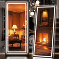 Hasipu Full Length Mirror with Lights, Full Body Dressing Hanging Mounted Mirror by Whatssuitableisthebest