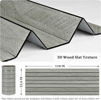 Grey Wood Wall Slat Panels Peel and Stick 3D Textured Fluted Wood Panels - Image 6