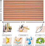 IZODEKOR 3D Wood Effect Wall Panels - Image 4