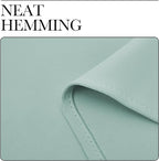 NICETOWN RV Blackout Curtains for Camper Windows, Aqua Blue, Kitchen Curtains - Image 6