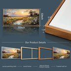hyidecorart Large Framed Wall Art, Landscape Wall Art, Nature Wall Decor - Image 5