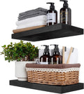 BGMG Wood Floating Shelves 18 inch, Solid Wood Wall Shelves by BGMG
