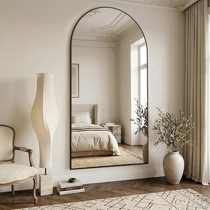 Suidia 86"x46" Arched Full Length Mirror - Image 3