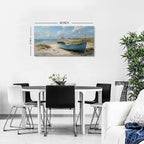 Coastal Wall Art Beach Wall Decor Nautical Ocean Canvas Picture Nature Seaside - Image 3
