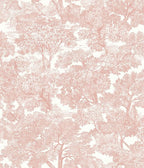 Chesapeake, Spinney Rose Toile Wallpaper, Pre-Pasted, 20.5-in x 33-ft by Chesapeake