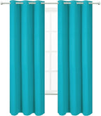 LEMOMO Teal Thermal Blackout Curtains/42 x 95 Inch/Set of 2 Panels Room - Image 2
