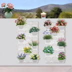 Vertical Wall Planter with 36 Pots, Hanging Garden Plant Flowerpot Holder - Image 6