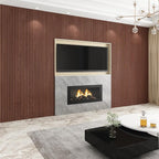 8-Pack WPC Wall Panels 108’’ x 6.1’’ 3D Slat Wall Panel Acoustic Wall Paneling - Image 5