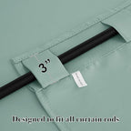 RYB HOME Small Window Curtains - Image 3