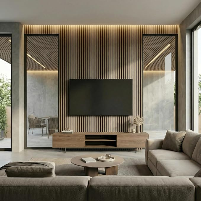 From Plain to Beautiful in Hours WPC Exterior Wall Slat Panels Waterproof - Image 7