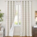 Lajode Plaid Curtains Pattern Printed 90 Inches Long by Lajode
