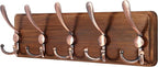 SKOLOO Rustic Pine Wood Wall Coat Rack by SKOLOO