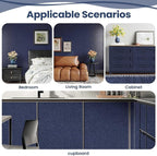 Dark Blue Peel and Stick Wallpaper - Image 7