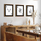 Western Cowboy Wall Art Set of 3 Cowboy Print Playing Card Inspired - Image 6
