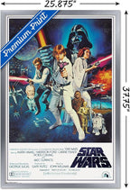 Trends International 24X36 Star Wars-V One Sheet Wall Poster, 25.8" x 37.8" x 1" - Image 3
