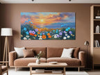 Ardemy Landscape Wall Art for Living Room Extra Large Wildflower Pictures Wall - Image 3