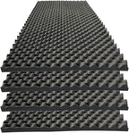 4 PCS Acoustic Panels, High Density Fireproof Noise Cancelling Foam Studio Foam by KTOESHEO