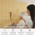 VIVELDA Large Bulletin Board 48"x36" - Image 2