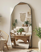 Antok Full Length Mirror, Free Standing Wall Mounted or Leaning Full Body Mirror - Image 9