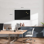 U Brands 20" x 30" Magnetic Chalkboard - Image 2
