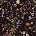 JiffDiff Floral Wallpaper Peel and Stick- 1181" x 17.3" Farm Wildwood Self by wallpaper