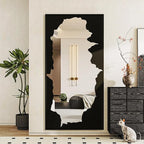 Full-Length Mirror Free Standing Leaning Mirror by TRAHOME