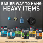 3M CLAW 25 lb. 2 Drywall Black Hooks & 2 Extra Picture Hangers, Heavyweight - Image 12
