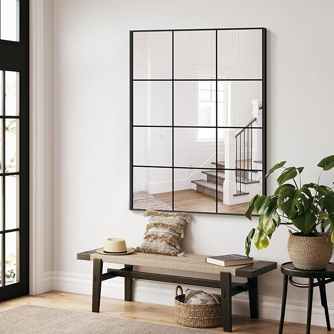 Window Mirrors for Wall Decor, Wall Mirrors Decorative Window Pane 30 x 40 - Image 7