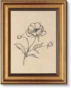 VIYYIEA Vintage Gold Framed Wall Art by VIYYIEAART