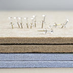Lightomorrow Bulletin Board, 24 x 18 inches Felt Board Decorative Pin Board - Image 6