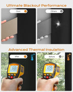 15" W x40 H Portable Blackout Curtains - Image 4