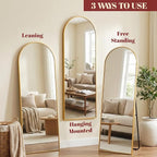 Suidia 56"x15" Arched Full Length Mirror - Image 8