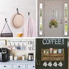 ZAYBOD 15Pcs Black Wall Mounted Coat Hooks, Hanger Hook - Image 2