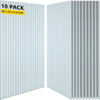 Acoustic Panels, 10 Pack Sound Panels Noise Reducing by AUTORIFIC