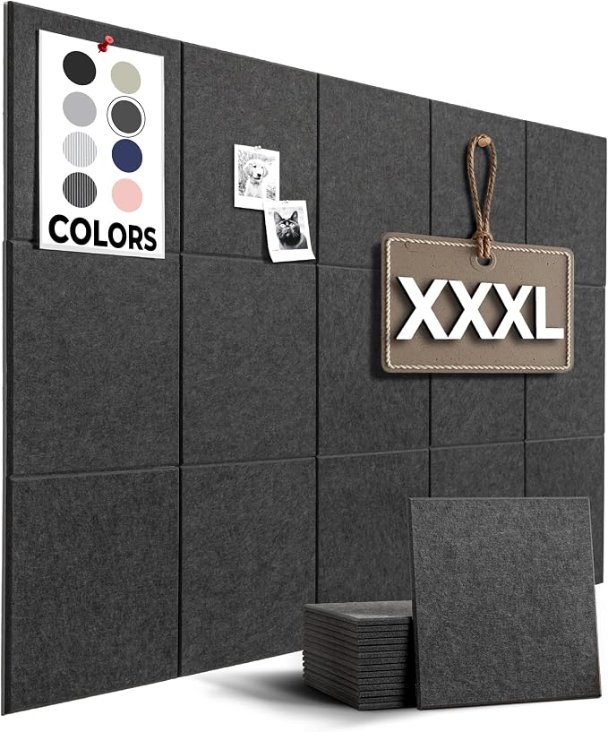 WALLHERO Cork Boards for Office, Dart Board Wall Protector, Cork Board by WallHero