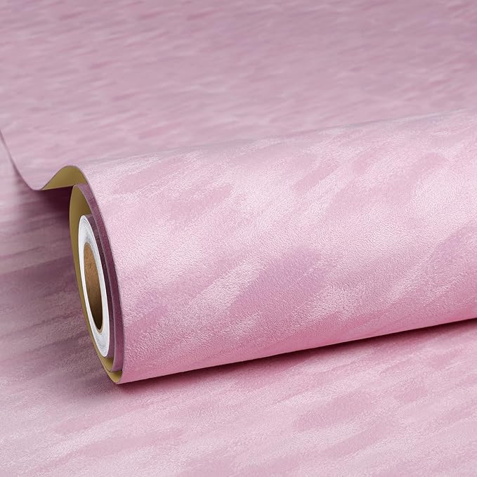 ReWallpaper Blush Pink Peel and Stick Wallpaper Removable Luxury Velvet by ReWallpaper