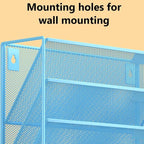 Kuntine.B 6-Tier Wall File Organizer Hanging File Organizer Cubicle Organizer - Image 4