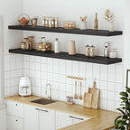 Vivelove 72 Inches Floating Shelves Wall Mounted, Living Room, Home Decor - Image 6