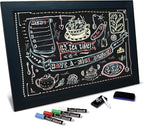 Magnetic Wall Chalkboard, Extra Large Size 20" x 30", Wood Frame, Chalkboard - Image 7