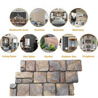 ROOMTEC 1-Pack Faux Stone Wall Covering Panels - Image 7
