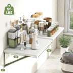 Heimlove 12 Inch Deep Floating Shelves - Image 4