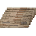 ROOMTEC 6-Packs Faux Stone Wall Covering Panels by ROOMTEC