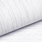 Livelynine 15.8x197 Peel and Stick Grasscloth Wallpaper White Textured Wall - Image 6