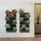 Vertical Wall Planter with 36 Pots, Hanging Garden Plant Flowerpot Holder - Image 6