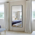 KOCUUY Bathroom Mirror, 30x60 Inch Large Black Mirrors - Image 7