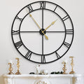 LEIKE 40 Inch Extra Large Modern Wall Clock, Oversize Rustic Round Nearly by LEIKEWALLCLOCK